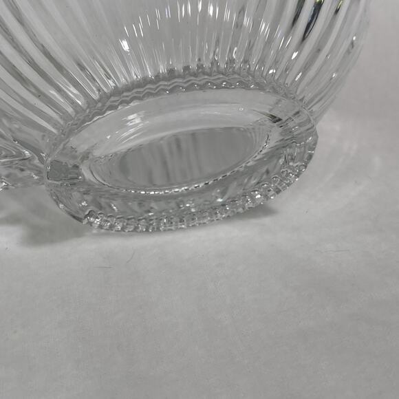 Mikasa Royal Suite #1410 Crystal Glass gravy/sauce Boat 8” - Picture 6 of 7
